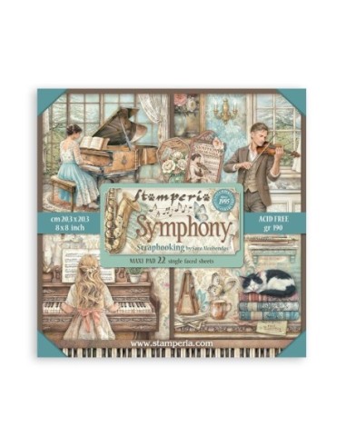 Stamperia Colección Symphony