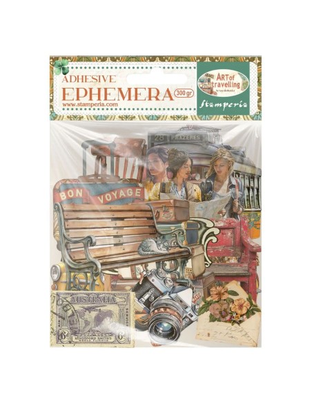 Stamperia Ephemera Art Of Travelling