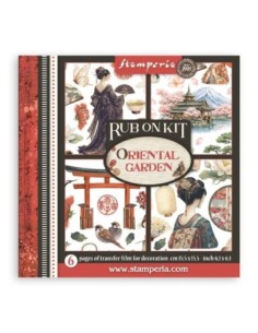 Stamperia Rub On Kit Oriental Garden