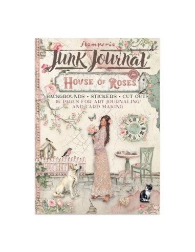 Stamperia Junk Journal House Of Roses