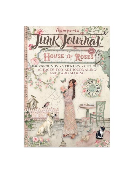 Stamperia Junk Journal House Of Roses