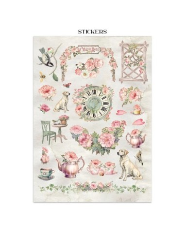 Stamperia Junk Journal House Of Roses