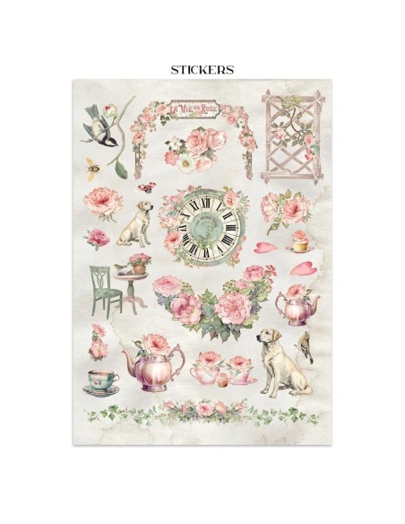 Stamperia Junk Journal House Of Roses
