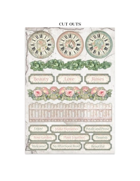 Stamperia Junk Journal House Of Roses