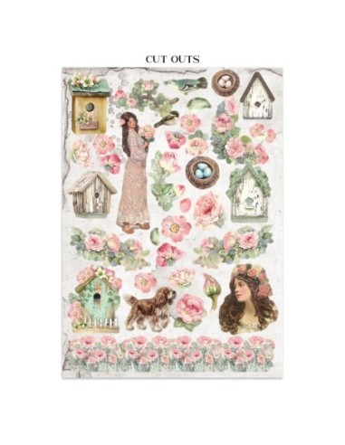 Stamperia Junk Journal House Of Roses