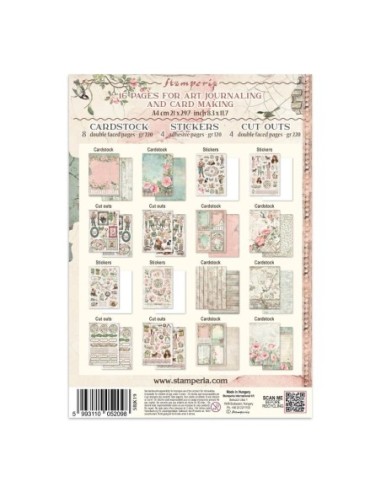 Stamperia Junk Journal House Of Roses
