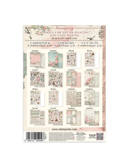 Stamperia Junk Journal House Of Roses