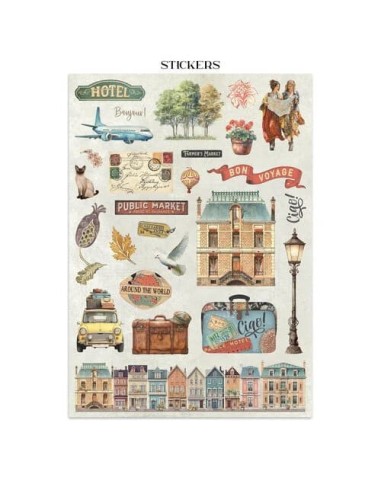 Stamperia Junk Journal Art Of Travelling