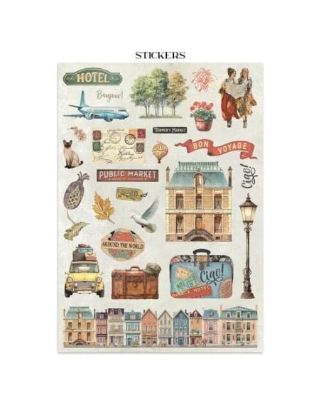 Stamperia Junk Journal Art Of Travelling