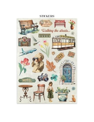 Stamperia Junk Journal Art Of Travelling