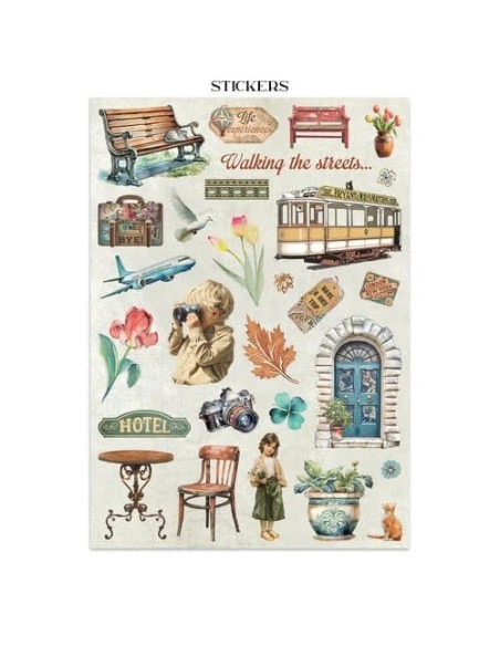 Stamperia Junk Journal Art Of Travelling