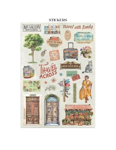 Stamperia Junk Journal Art Of Travelling