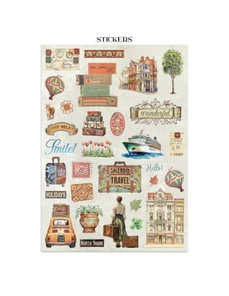 Stamperia Junk Journal Art Of Travelling