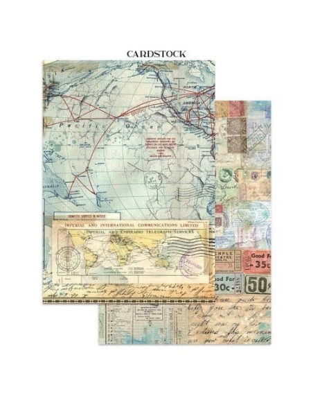 Stamperia Junk Journal Art Of Travelling