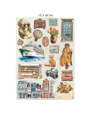 Stamperia Junk Journal Art Of Travelling