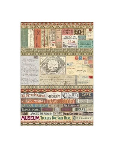 Stamperia Junk Journal Art Of Travelling