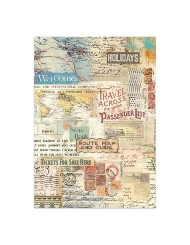 Stamperia Junk Journal Art Of Travelling