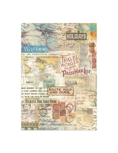 Stamperia Junk Journal Art Of Travelling