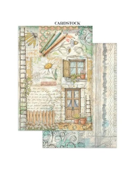 Stamperia Junk Journal Daisy Art