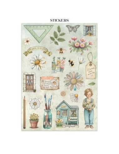 Stamperia Junk Journal Daisy Art