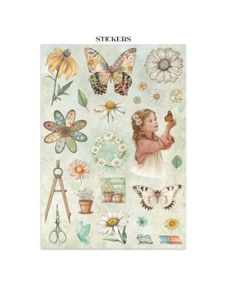 Stamperia Junk Journal Daisy Art