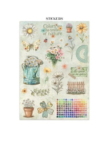 Stamperia Junk Journal Daisy Art
