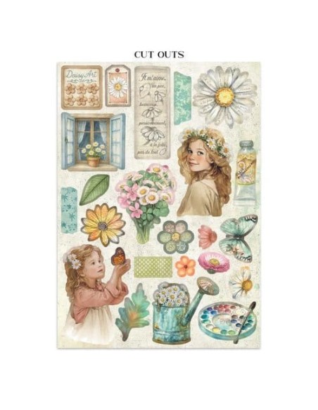 Stamperia Junk Journal Daisy Art