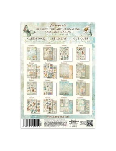 Stamperia Junk Journal Daisy Art