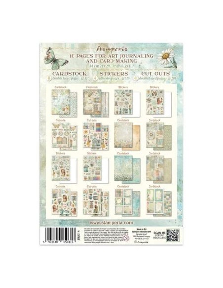 Stamperia Junk Journal Daisy Art