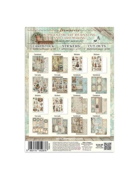 Stamperia Junk Journal Symphony