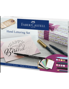 Juego creativo para caligrafía 12 unidades. Faber Castell 2
