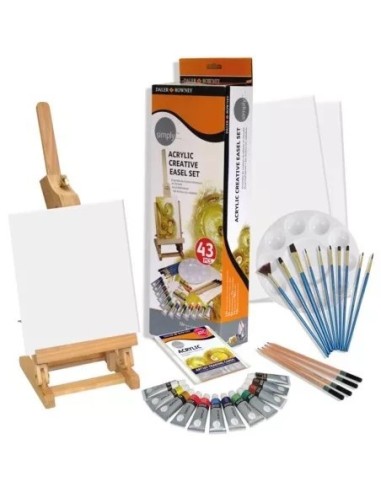 Simply Acrylic Creative Easel Set